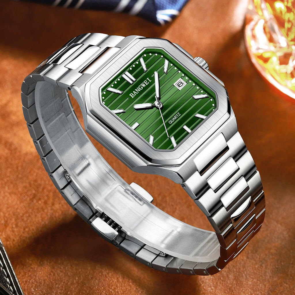 BANGWEI Women's wristwatch casual fashion luxury quartz Ladies clock luminous calendar vintage elegant Watch women montre femme