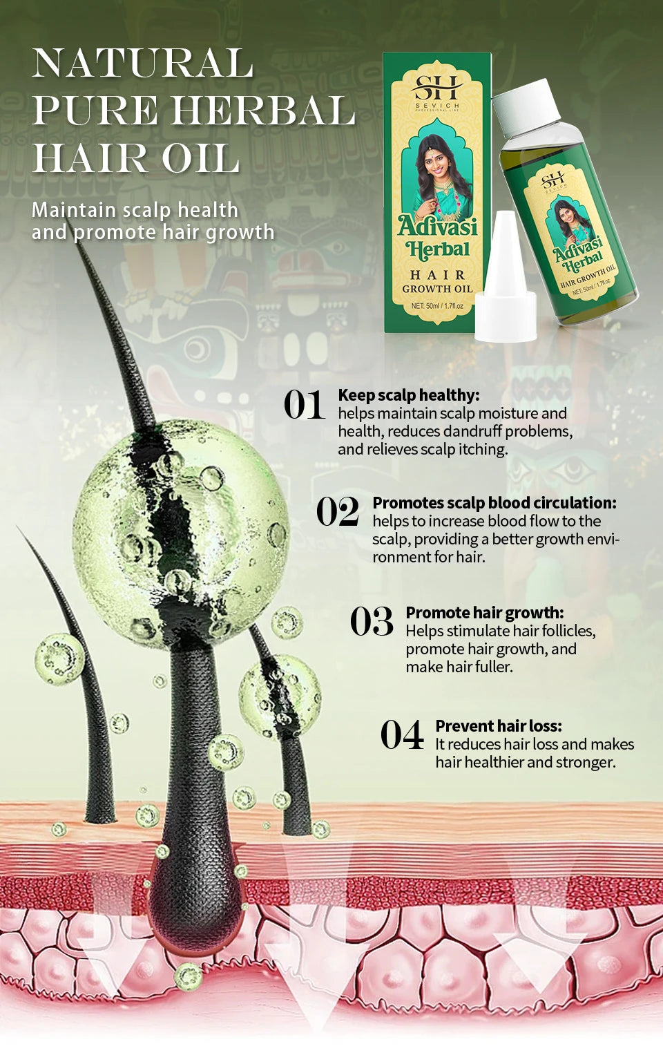 Ayurvedic Hair Growth Oil