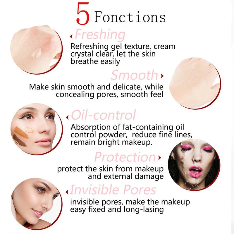 Bluethin Minimizes Pores Perfect Makeup Base Nourishing Smooth Texture Long-lasting Hydration Water-based Primer For Skin