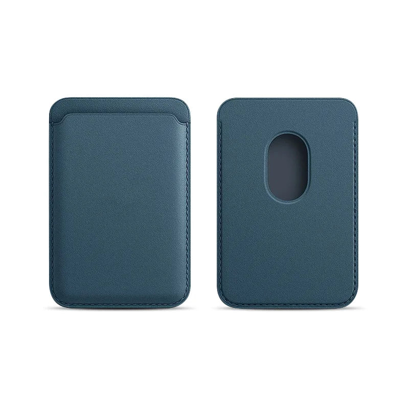 For Apple Magsafe Magnetic Card Holder Case For iPhone 14 13 12 11 Pro Max Mini X XS XR 8 Plus Phone Leather Wallet Bag Cover