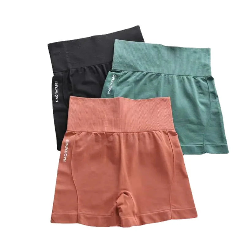 Seamless LiftFit™ Yoga Shorts — High-Waist Workout Shorts for Women