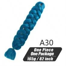 Xpression Synthetic Big Braids Crochet Hair Braids Extensions Yaki Straight Hair Women's Jumbo Braids Hair Daily Wear