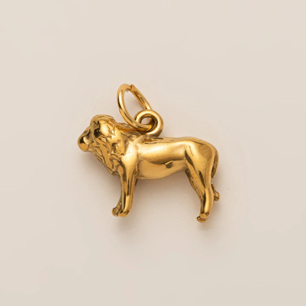 18K Gold-Plated Animal Series Charms | Stainless Steel DIY Pendants for Jewelry Making