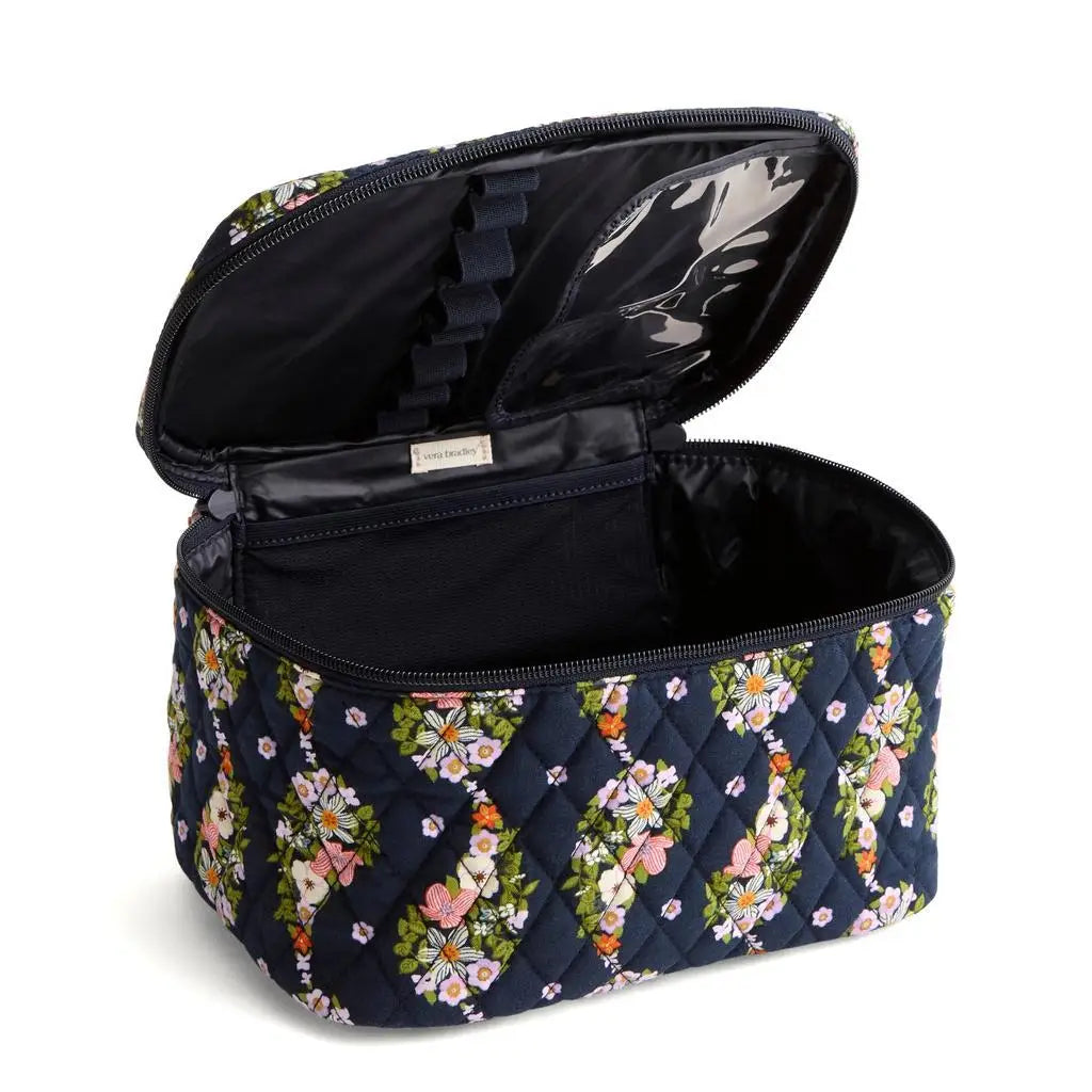 Vera Bradley Essential Large Brush Up Cosmetic Bag | Outlet