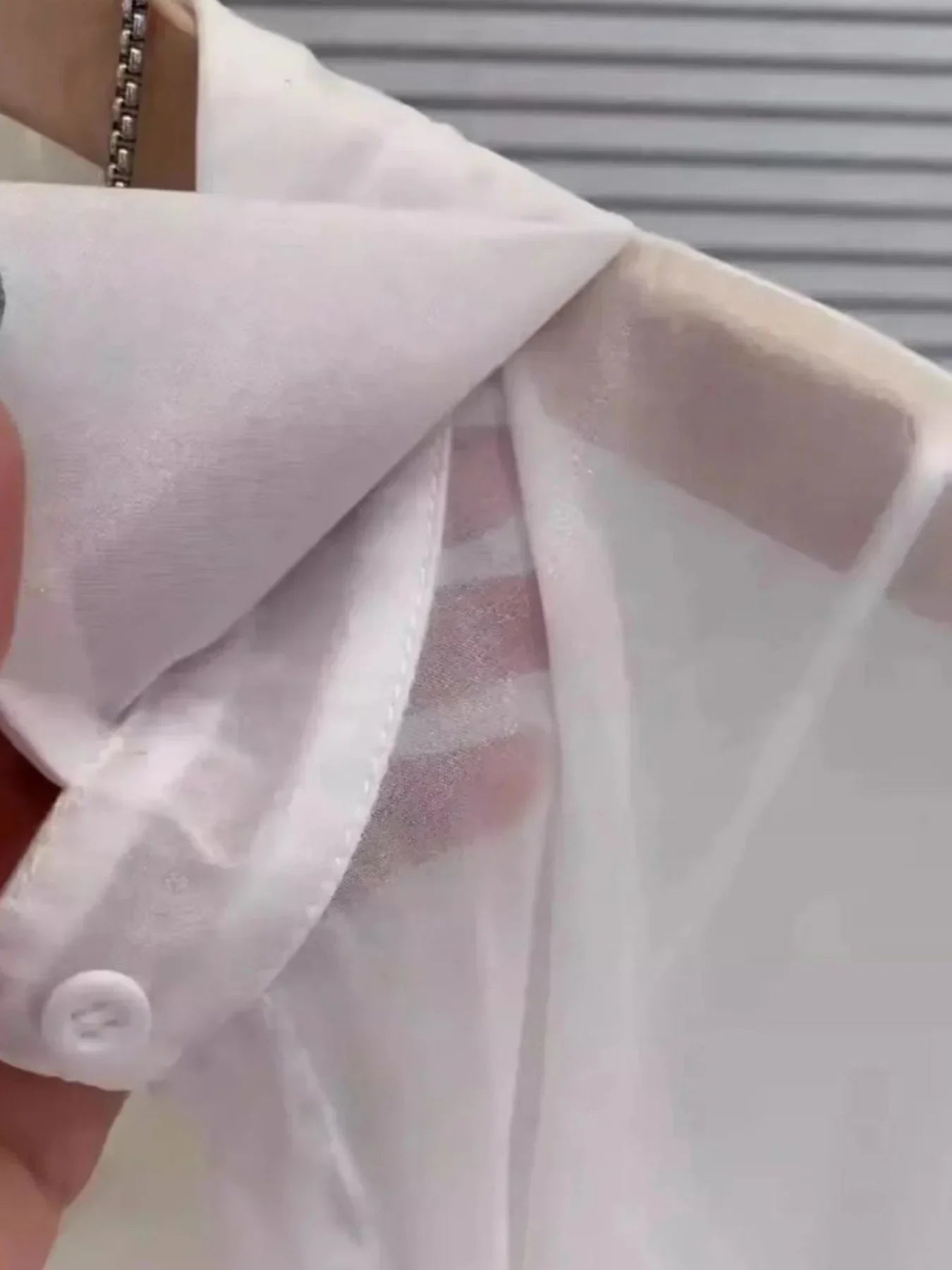 Plus Size Women’s Shirts 2025 Summer Breathable and Sun-Proof Ice Silk with Button Thin Loose Sheer Chiffon Blouses Long Sleeve