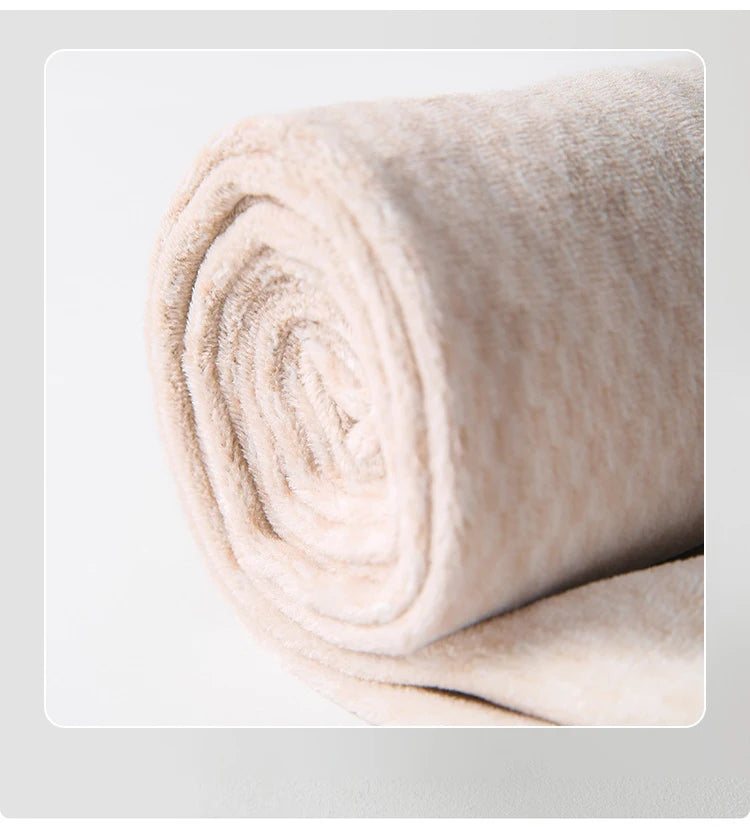 BIVIGAOS Snowflake Velvet Warm Sharkskin Leggings — Fleece-Lined High-Waist Winter Pants for Women