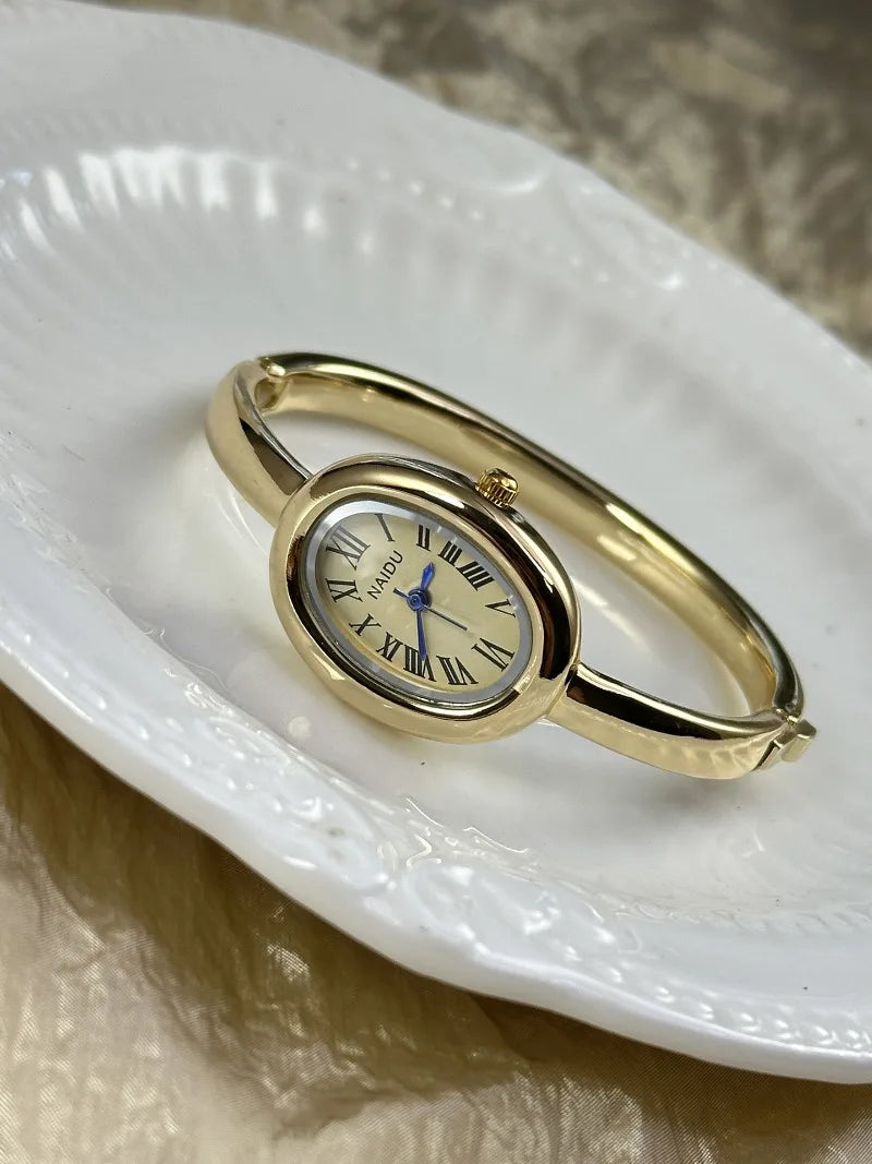 Famous Brand Bracelet Watch Stainless Steel Strap Gold Watch Fashion Small Dial Ladies Girl Gift Wristwatches Relojes Para Mujer