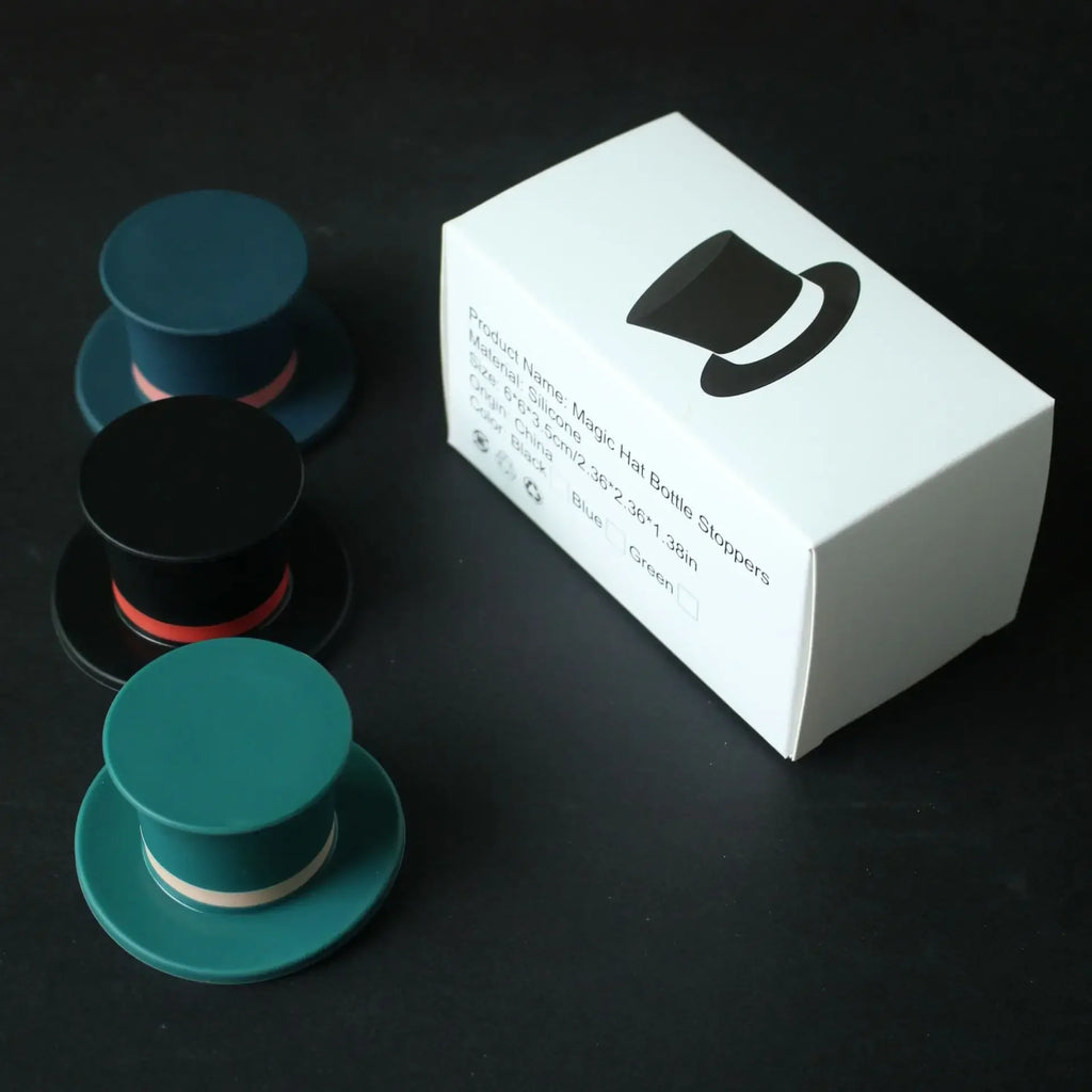 Magic Hat Wine Bottle Stopper Seal Cork Cover Silicone Wine Bottle Stopper Kitchen Tools