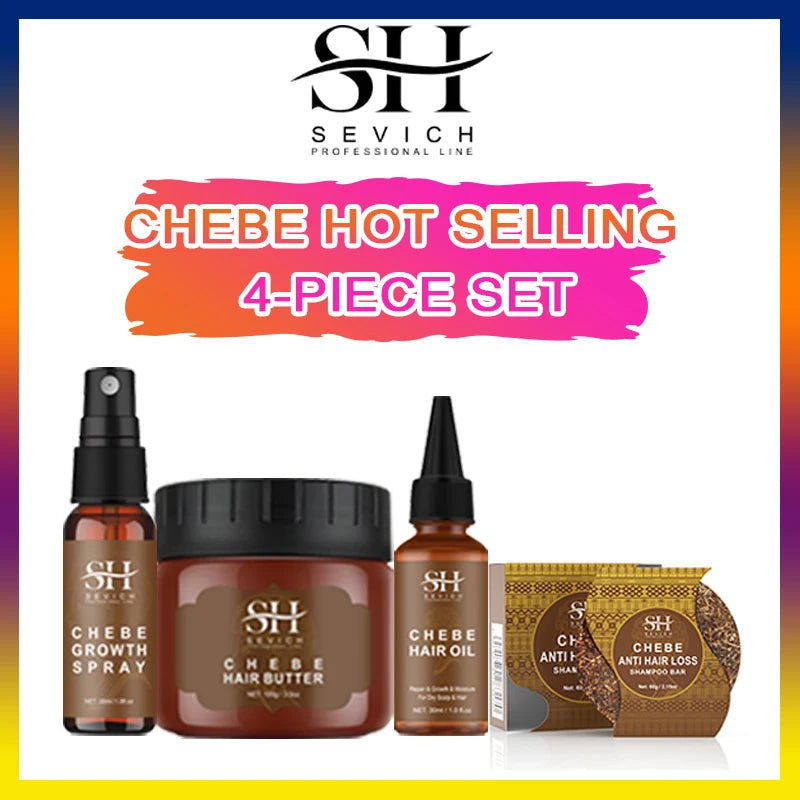Sevich Fast Hair Growth Chebe Set – Anti Hair Loss & Repair Treatment