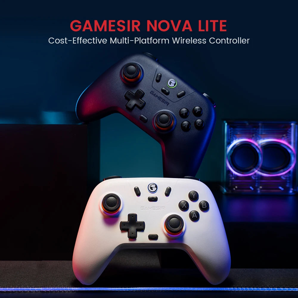 GameSir T4 Nova Lite – Hall Effect Wireless Gamepad (Switch/PC/Android/iOS/Steam)