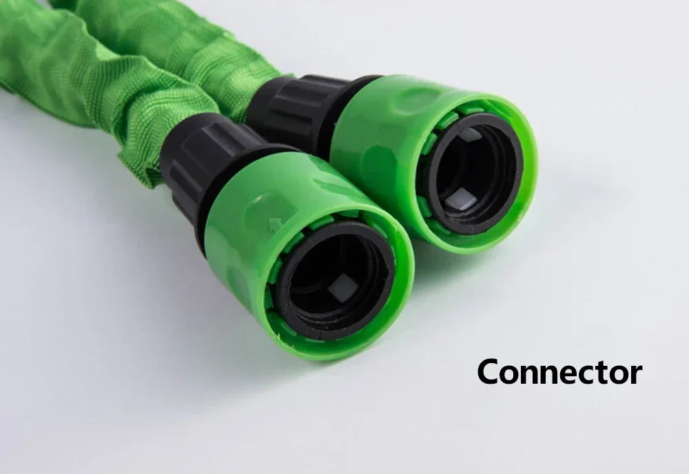 Expandable Garden Hose (25–125 ft) – Lightweight Hose w/ 7-Function Spray Nozzle