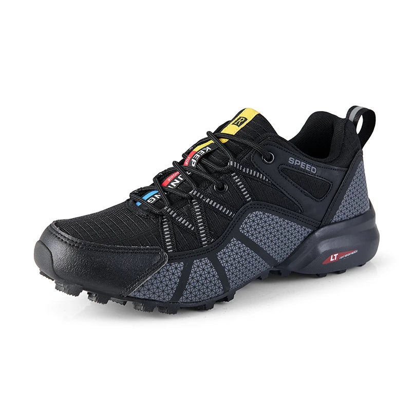 Men's Cycling Shoes Non-slip Grip Mountain Bike Shoes Casual Road Cycling Shoes Comfortable Hiking Shoes Outdoor Sports Shoes