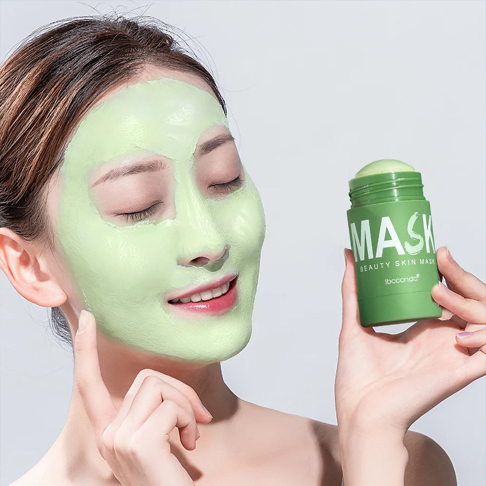 Green Tea Cleansing Stick Mask – Washable Mud Mask for Oil Control (40g)