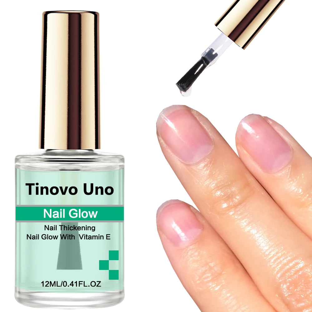 Tinovo Uno Nail Polish Metallic Rose Gold Nail Strengthener Fast Drying Mirror Normal Nails Lacquer Varnish for Manicure Nailart