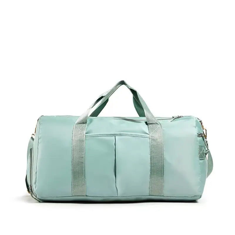 Travel Workout Fitness Sports Gym Bag Luggage with Wet Pocket Shoes Compartment Travel Yoga Sports Gym Duffel Bag for Men Women