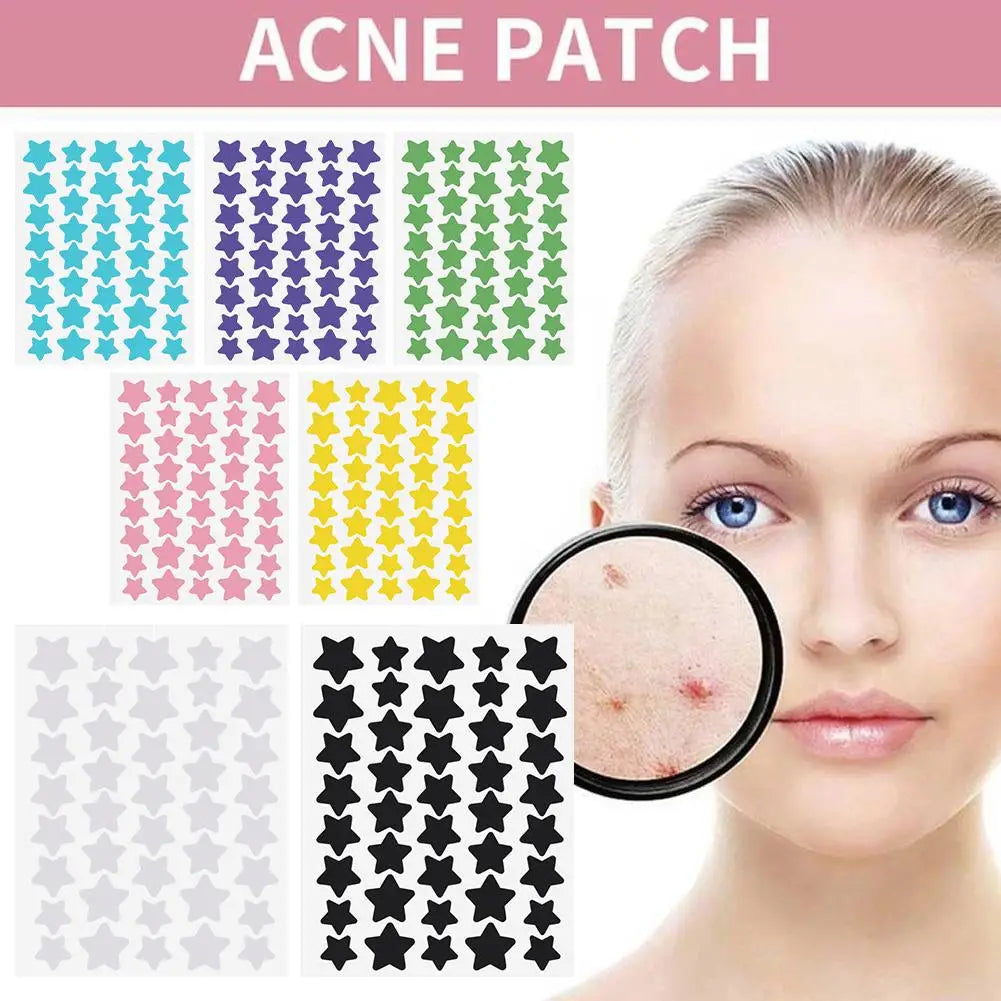 40 Counts Star Pimple Patches For Face Invisible Concealer Waterproof Blemish Spot Acne Pimple Cover Stickers Beauty Skincare