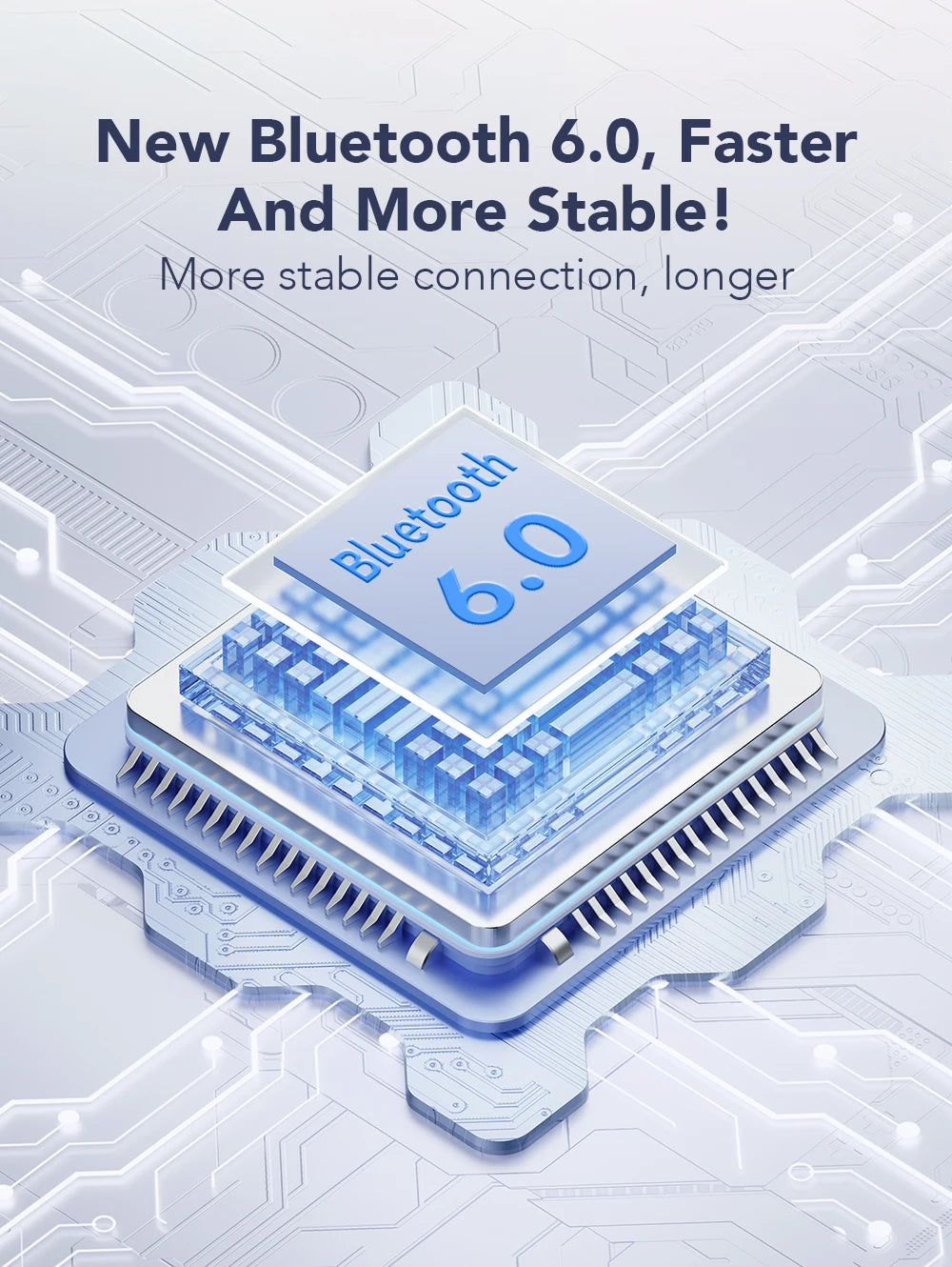 HTC NE20 Bluetooth 6.0 Translation Earbuds | IPX4 Waterproof, Long Battery Life