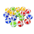 12PCS random suction cup stick target ball outdoor sport receive game throwing catch ball children parent-child interactive toy
