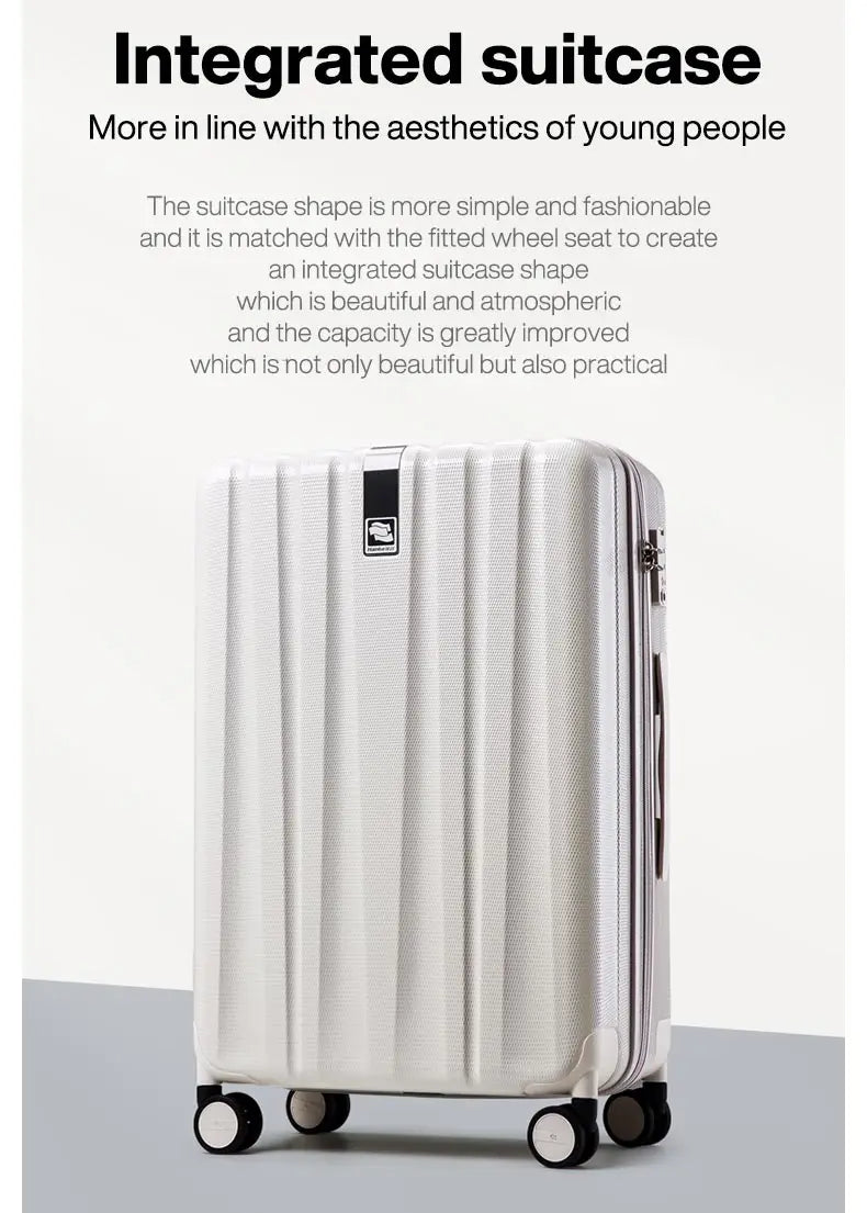 Best Spinner Luggage Suitcase PC Trolley Case Travel Bag Rolling Wheel Carry-On Boarding Men Women Luggage Trip Journey H80002