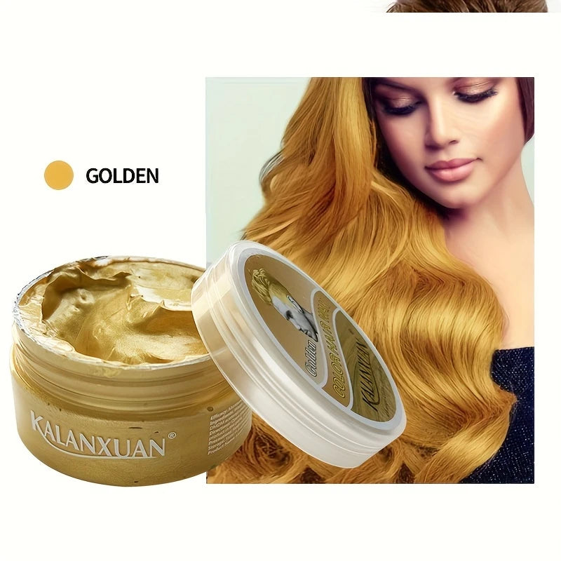 9-Color Temporary Hair Color Wax &Hair Styling Paste,Disposable Colorful Hair Dye Cream for Unisex Adult for Hair Coloring Style