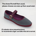 Velvet Mary Jane Shoes for Women Hand Stitch Casual Streetwear Ballet Flats Pumps Female Solid Color Red Cloth Shoes Loafers