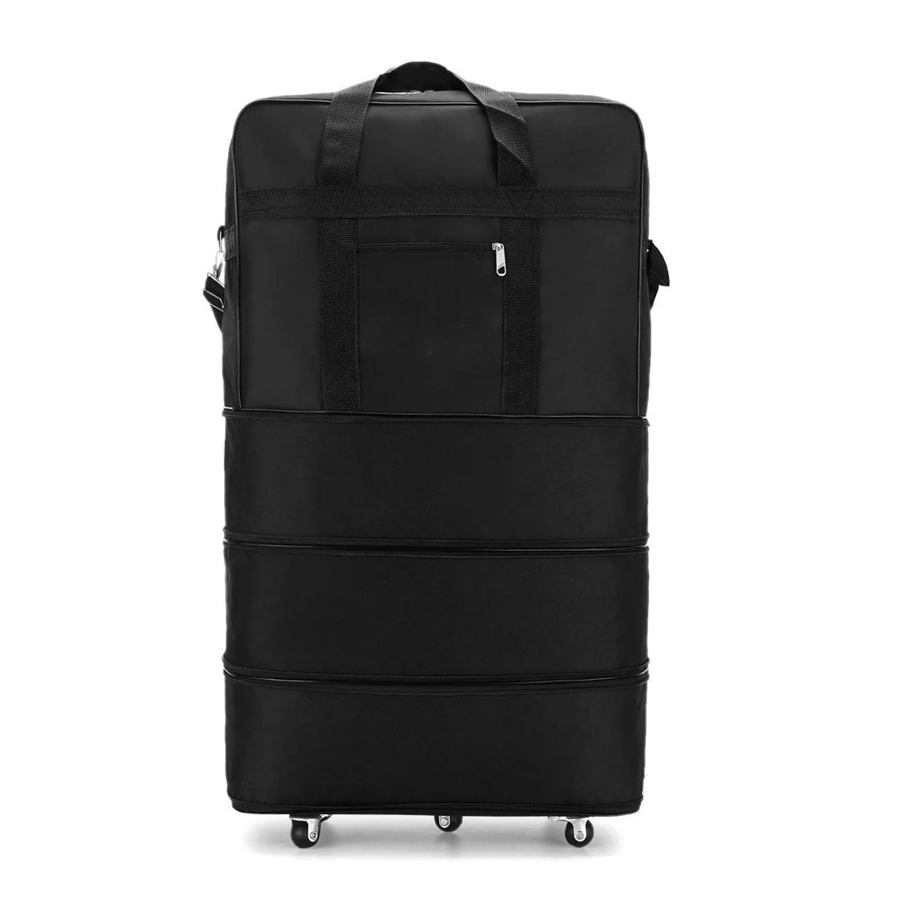 Expandable Foldable Suitcase Collapsible Rolling Travel Luggage Bag for Men Women travel luggage bag