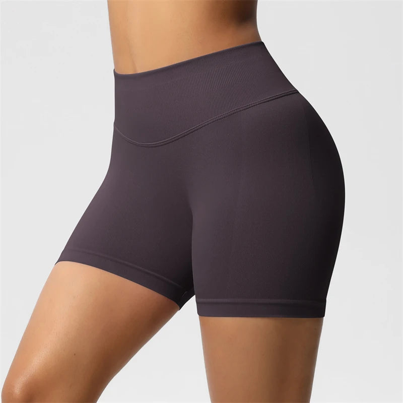 PeachFit™ Bum-Shaping Yoga Shorts — High-Stretch, Breathable Booty-Lift Fitness Shorts for Women