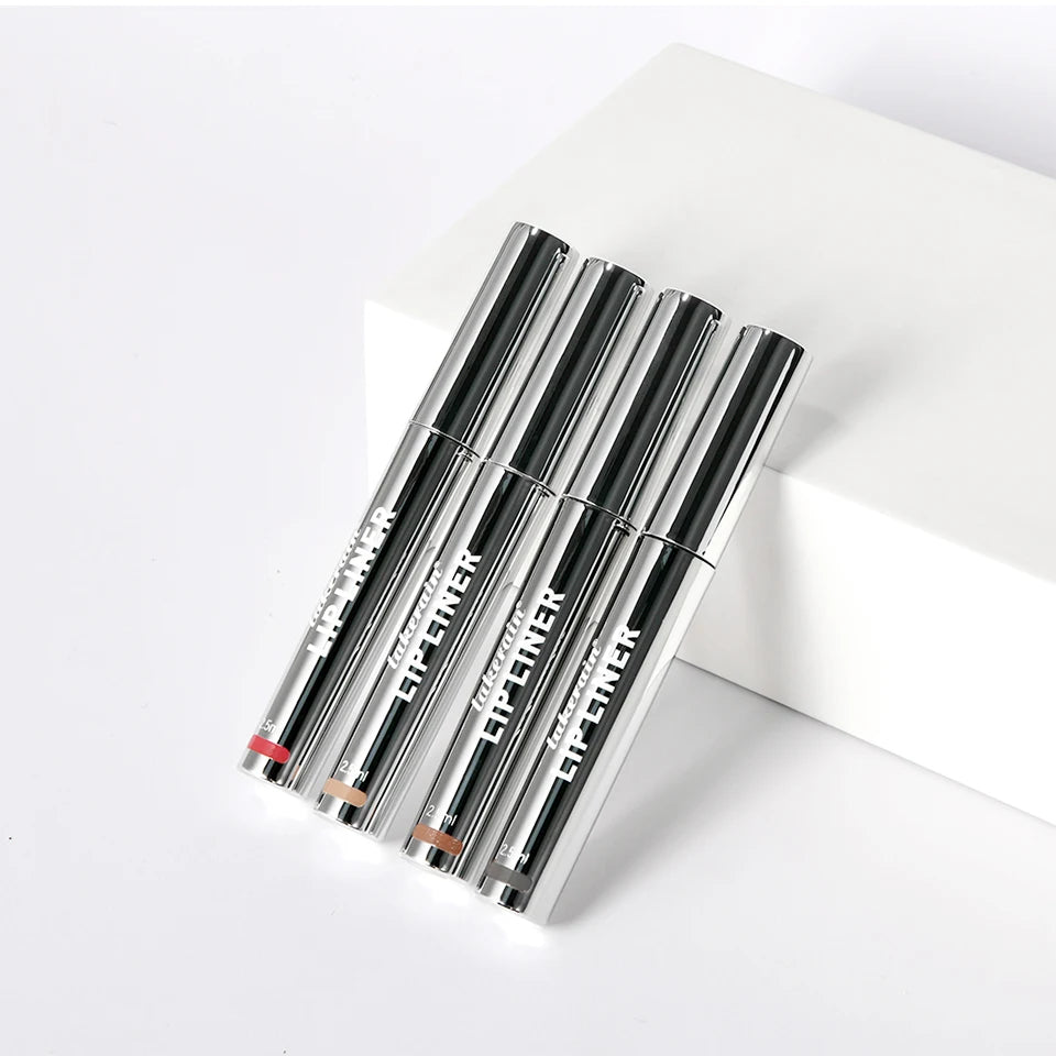 ibcccndc Waterproof Peel-Off Lip Liner & Tint (4 Colors, Long-Lasting Matte)