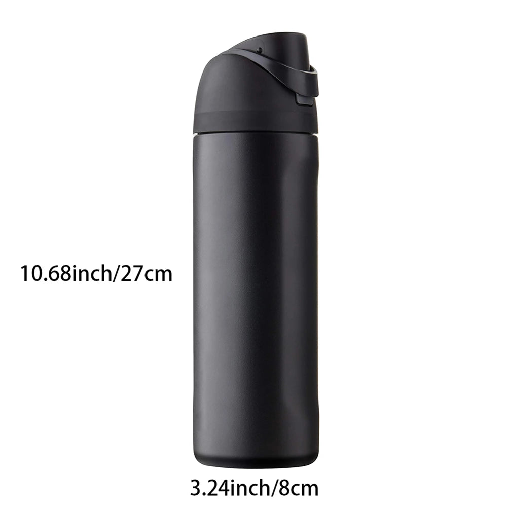 24Oz Insulated Stainless Steel Water Bottle with Straw BPA Free Leakproof Bottle Daily Sports Use Prefect Gift for Women