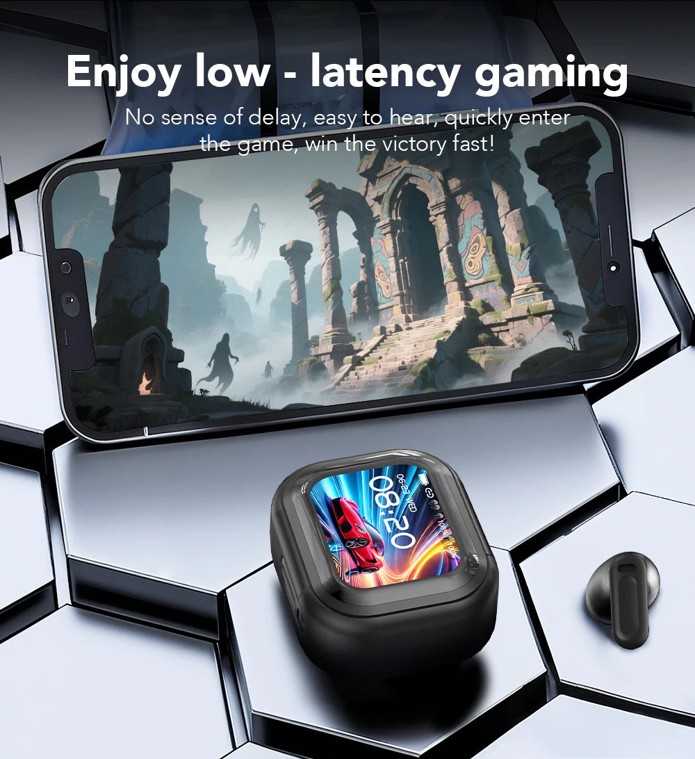 HTC NE20 Bluetooth 6.0 Translation Earbuds | IPX4 Waterproof, Long Battery Life