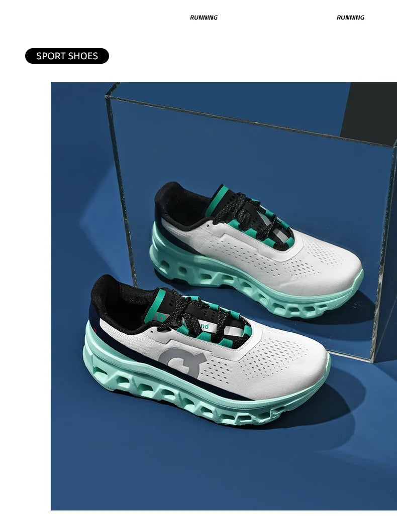 Men’s Breathable Air-Cushion Running Shoes – Lightweight Graffiti Sneakers