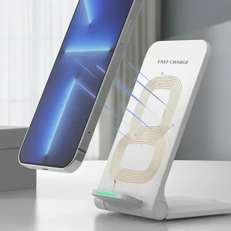 65W Wireless Charger Station for Phone & Earphone – Fast Charging Stand for iPhone 16/15/14/13 Pro Max, Samsung S24/S23, Xiaomi
