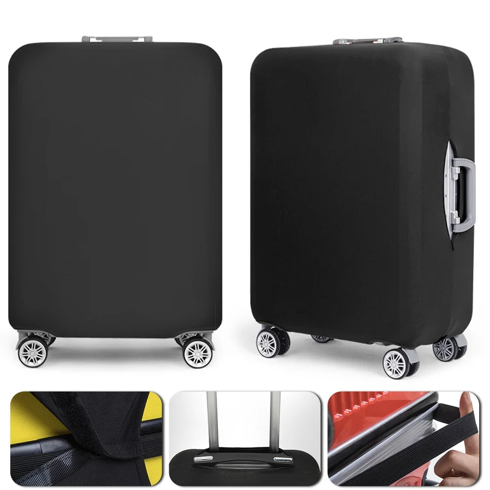 Travel Elastic Protective Cover Luggage Case Travel Global Pattern Series Luggage Cover 18-32inch Travel Accessories
