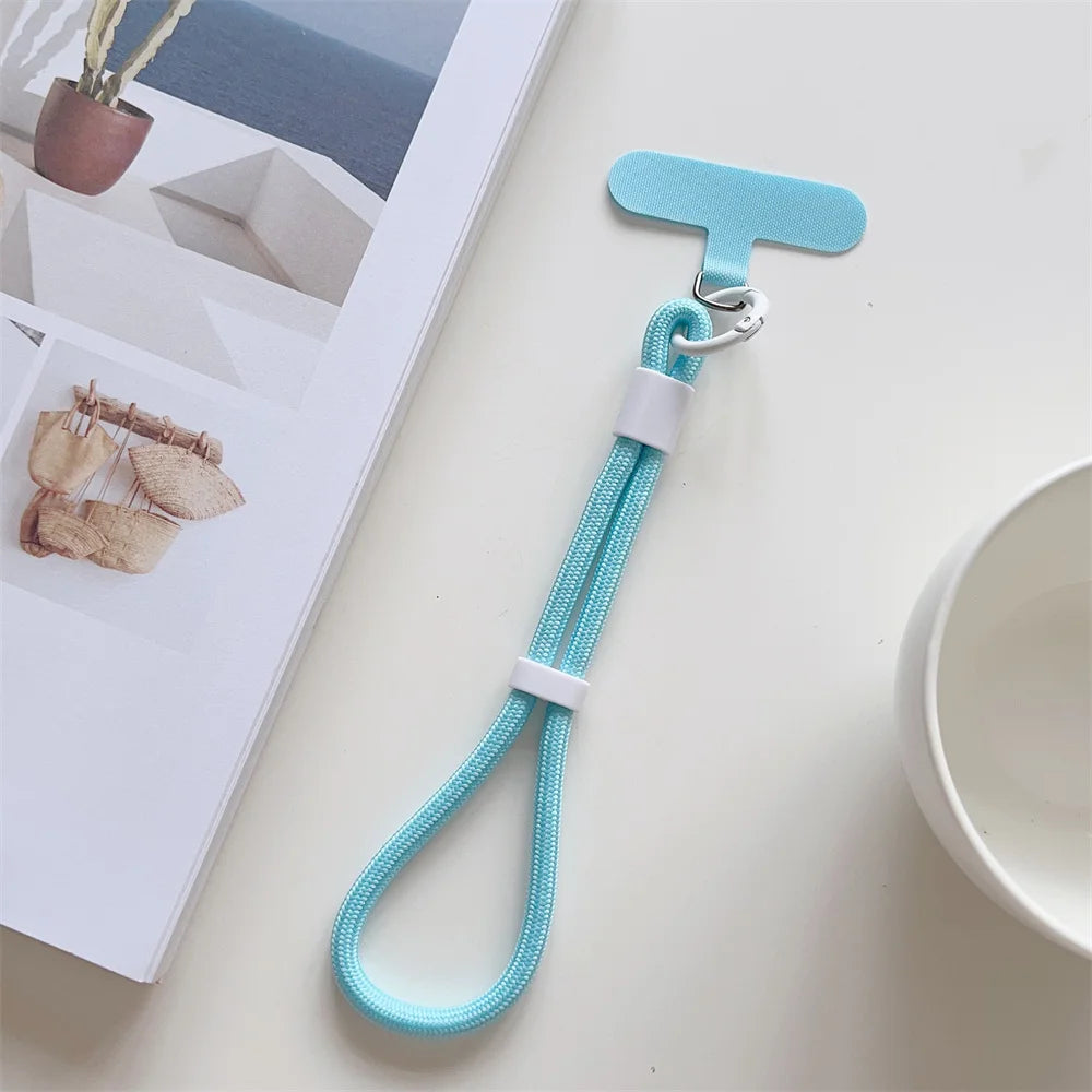 for Mobile Phone Adjustable Short Lanyard Universal Colorful Hand Wrist Strap Rope for Cell Phone Case Accessories
