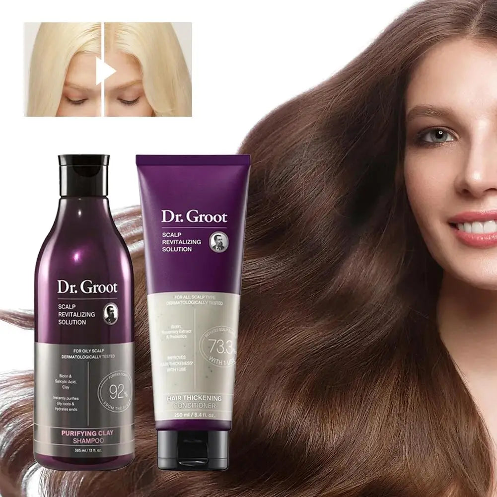 Moisturizing Shampoo + Conditioner Set – Frizz Control & Smooth Shine