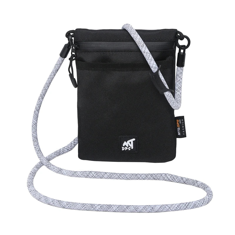 Original Design Nylon Cloth Messenger Bag for Men New Mobile Phone Bag Portable Simple Shoulder Bag Unisex Satchel