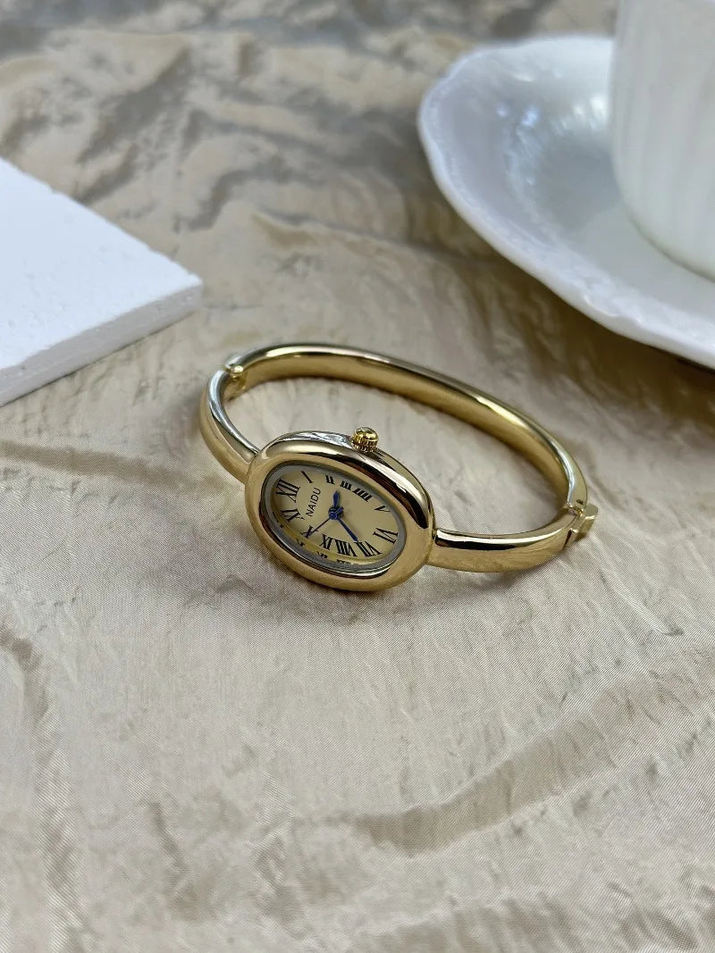 Famous Brand Bracelet Watch Stainless Steel Strap Gold Watch Fashion Small Dial Ladies Girl Gift Wristwatches Relojes Para Mujer