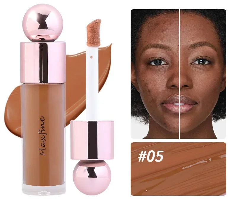 Matte Face Concealer Foundation — Long-Lasting Full-Cover Liquid