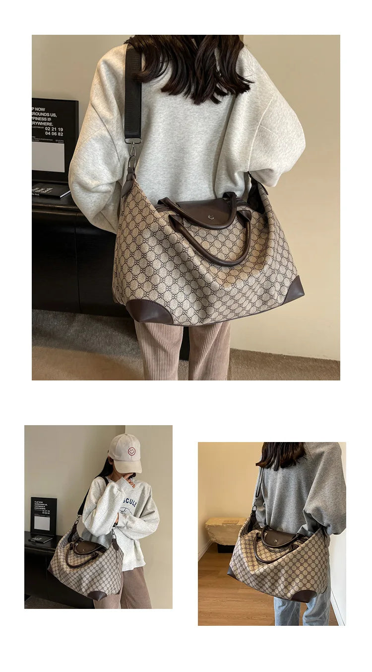 2025 Hot Selling Large Capacity Short Distance Luggage Bgs for Lightweight Yoga Bag Fitness Bags High-end Portable Travel Bags