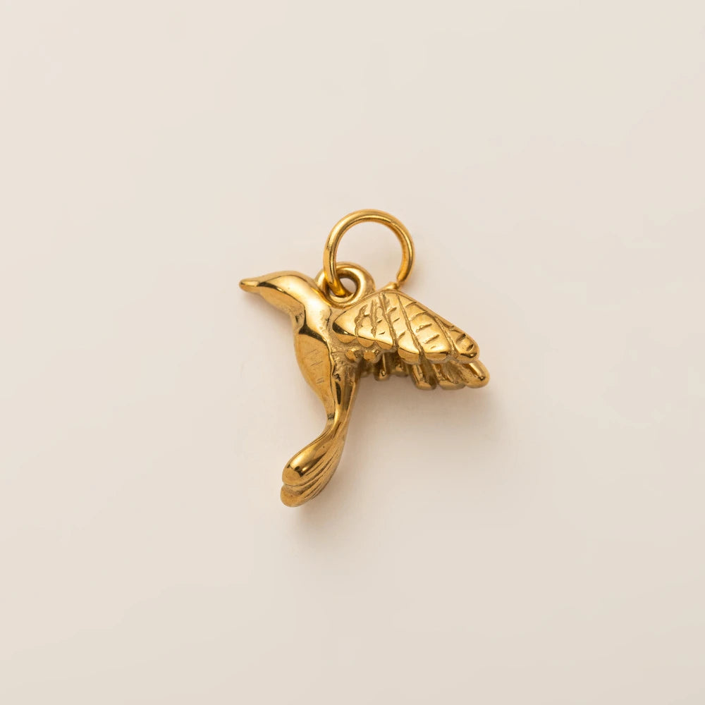 18K Gold-Plated Animal Series Charms | Stainless Steel DIY Pendants for Jewelry Making