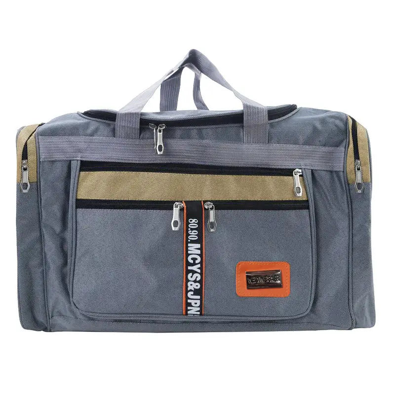 Travel Bag Large Capacity Handbag Portable Outdoor Carry Luggage Convenient Practical Male's Weekend Duffle Bags Random Letters