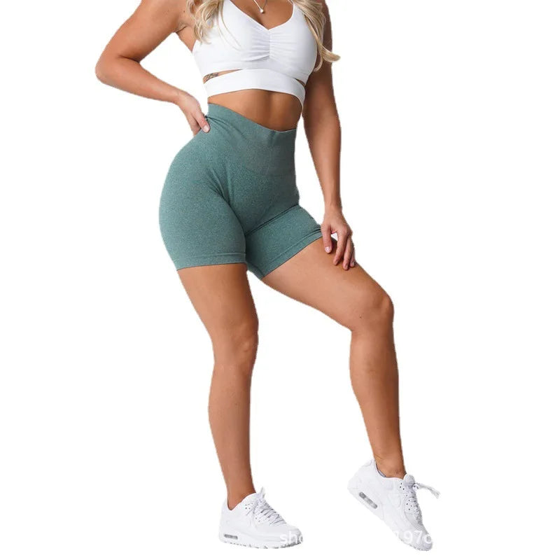 Dozw Seamless Soft Shorts — High-Waist Yoga & Fitness Wear for Women