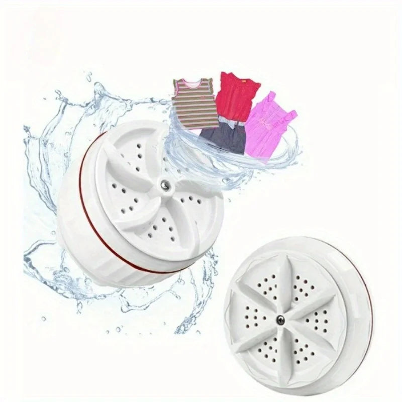 Mini Washing Machine Portable Turbine Washer Portable Washing Machine with USB and Speed Control for Travel Business Trip