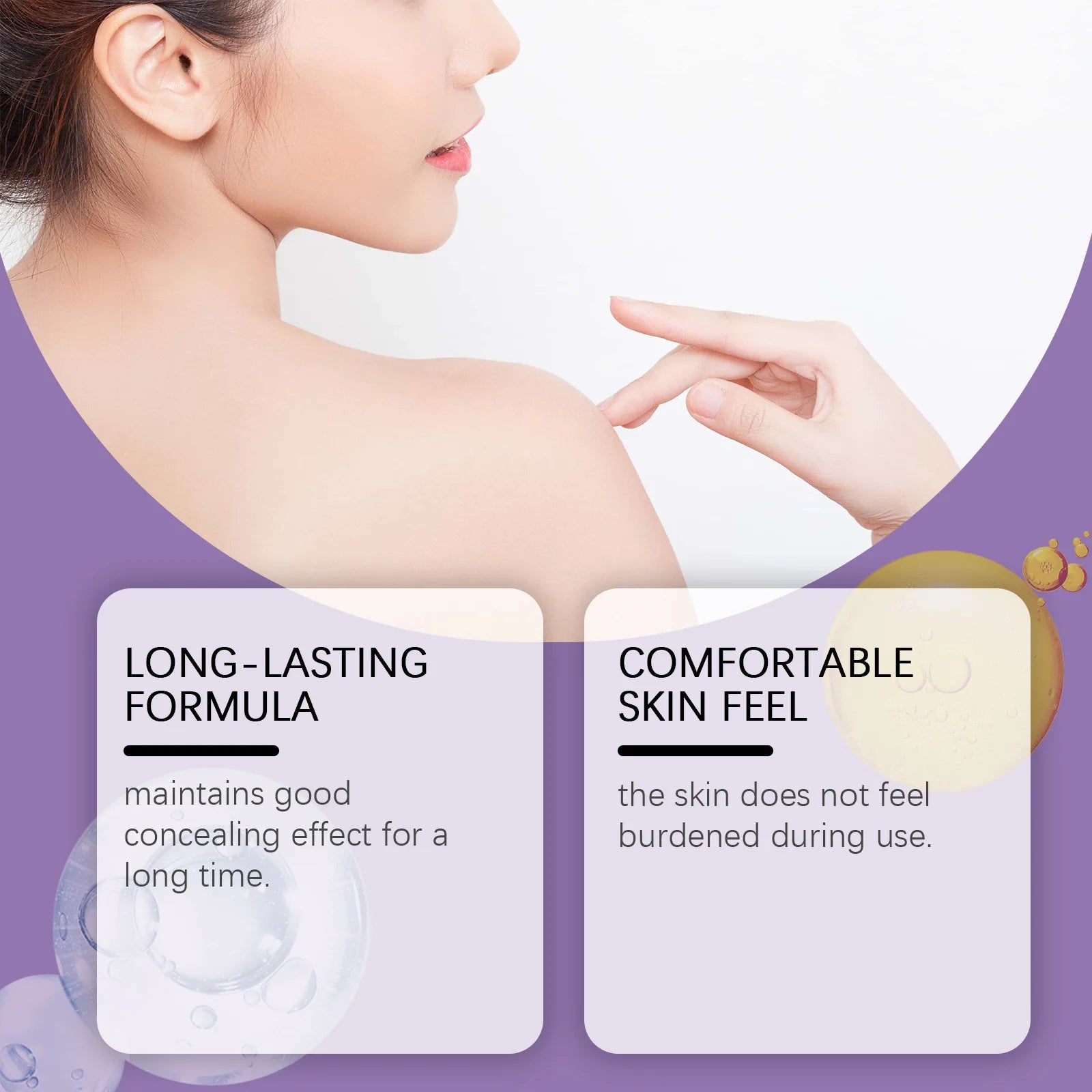 Beauty Body Coverage Perfector–Waterproof Leg & Body Makeup-Concealer For Scars, Spots, Veins, Tattoos and More Blend Cosmetics