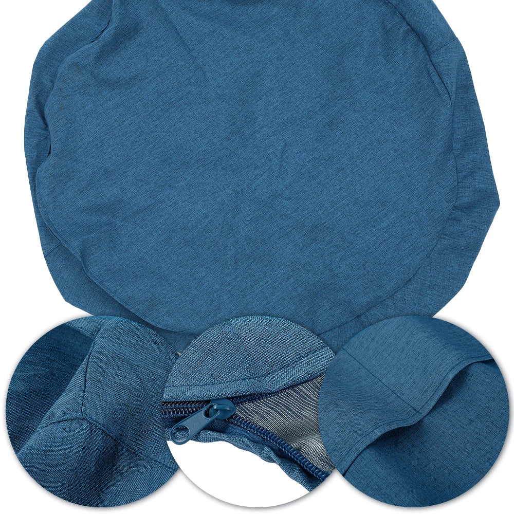 Large Bean Bag Lazy Seat Chair Sofa Cover Couch Soft Fluffy Breathable Adult Child Tatami Living Room Decorative Outdoor