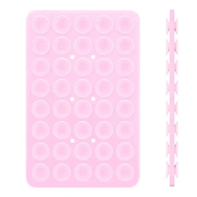 Universal Fixing Silicone Suction Mobile Phone Suction Cup Mounted Bracket Phone for iPhone Android Universal Selfies and Videos