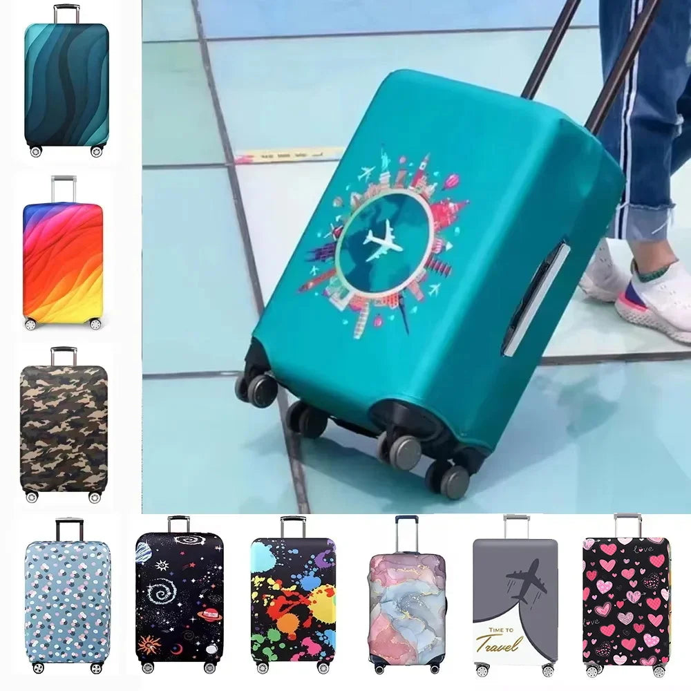 Luggage Cover Suitcase Cover Protector Suitcase For 18-32 Inch Luggage Boot Washable Prevent Scratches Travel Accessories