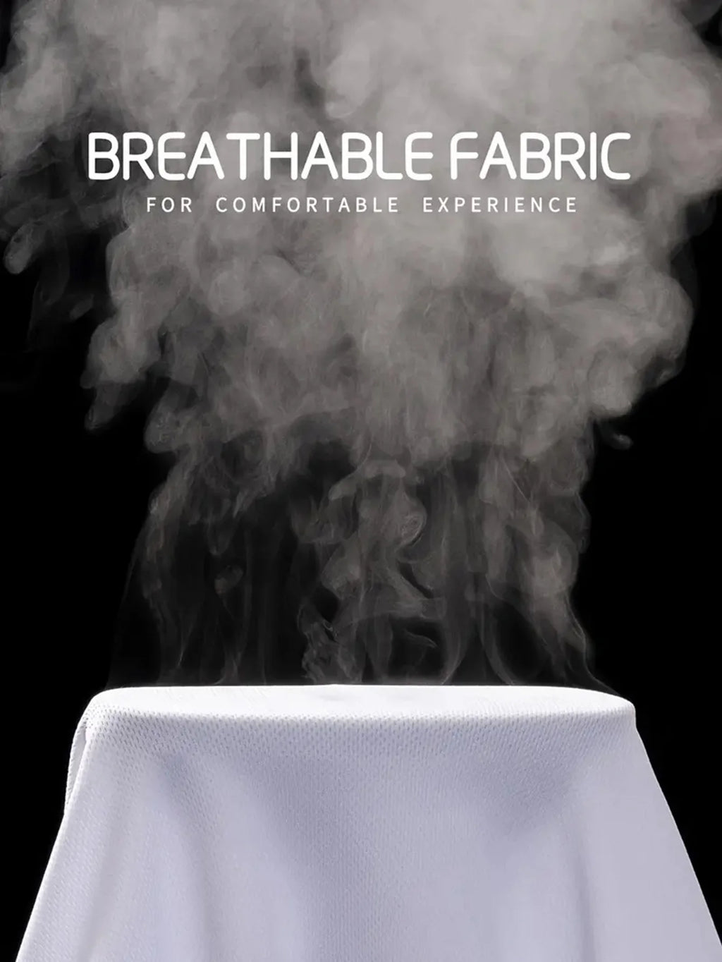 Round Neck T-Shirt 7-Piece White Ultra-Light Men's Quick-Drying Breathable Sweat-Absorbent Shirt Suitable for Fitness Gym and Ru