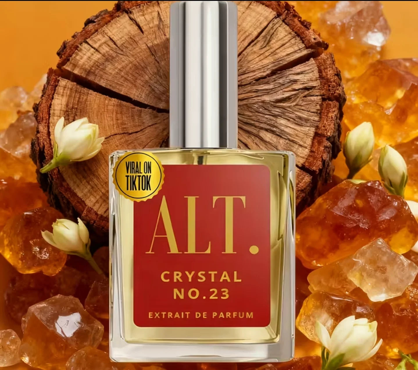 ALT No. 23 Extrait de Parfum - Luxury Oriental Woody Floral Perfume with Long-Lasting Scent, 2oz