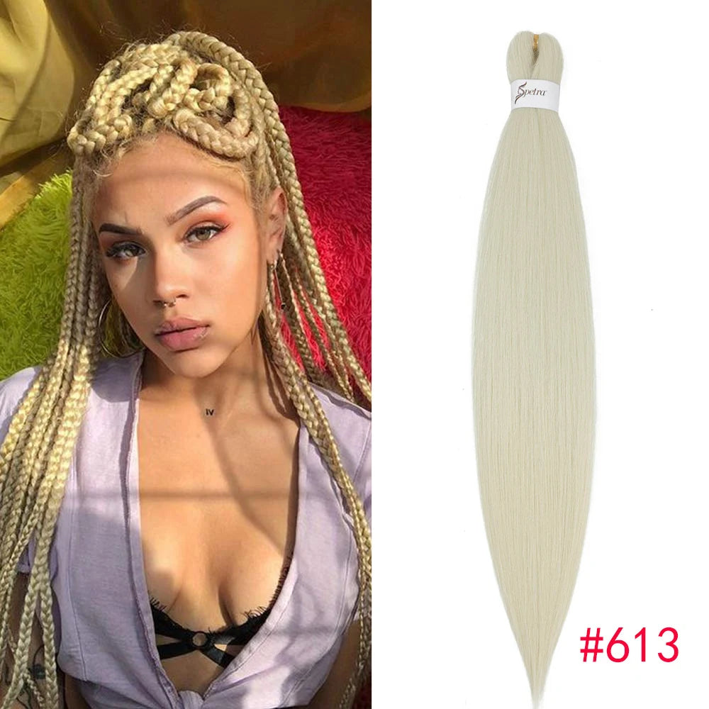 Braiding Hair Pre Stretched Synthetic Braid Extensions Jumbo Braid for Senegalese Passion Twist Box Braid Hair Bundles IPARTY